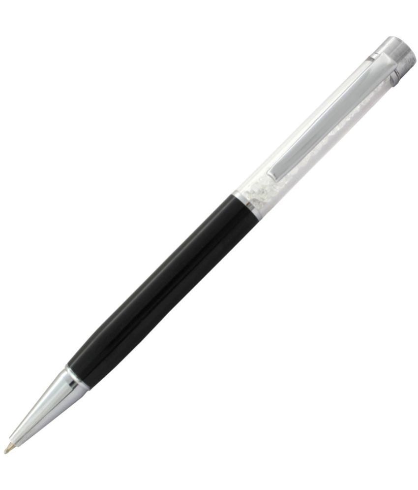     			KK CROSI Premium Metal Pen in Black Colour Body Ball Pen