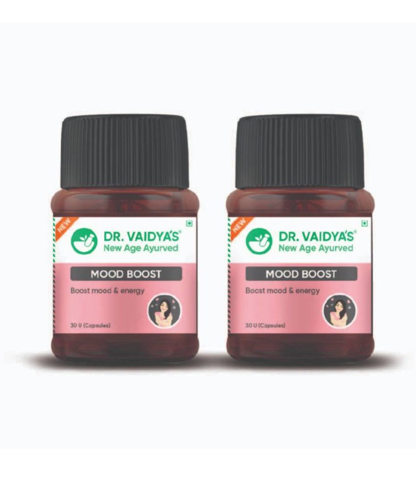     			Dr. Vaidya's Mood Boost Capsules To Improve Mood, Drive & Energy In Women Pack of 2