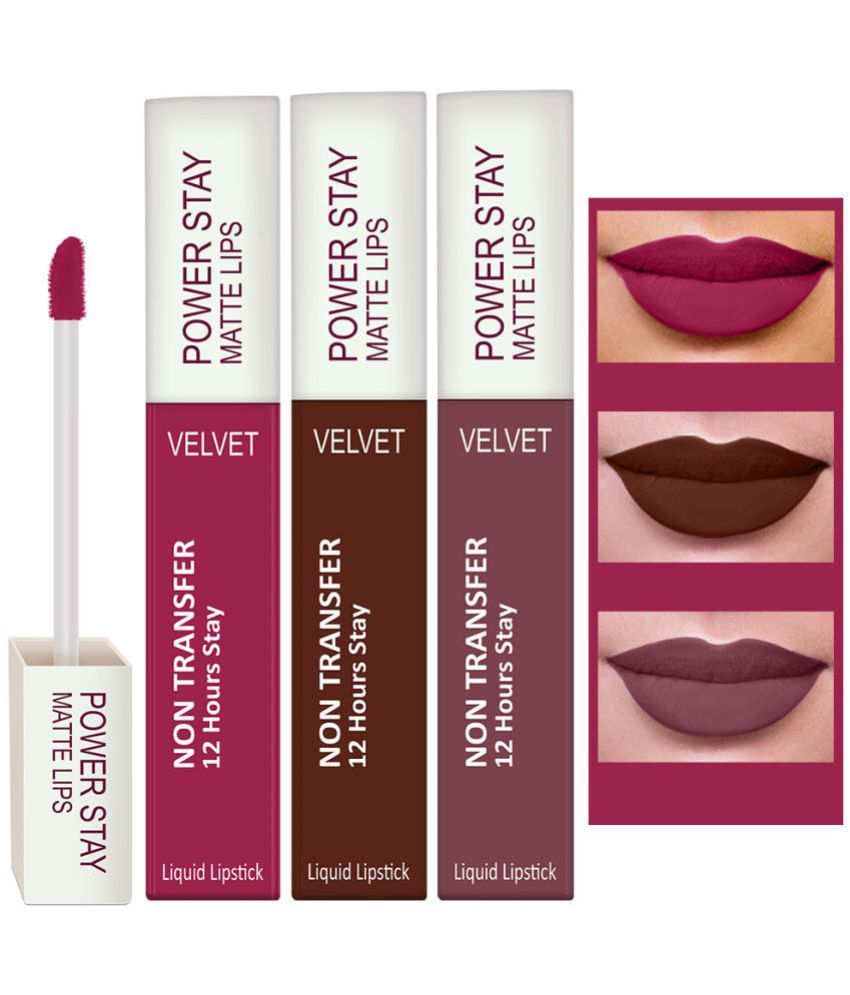     			Perpaa Perpaa Liquid Lipstick Multi Pack of 3 300 g