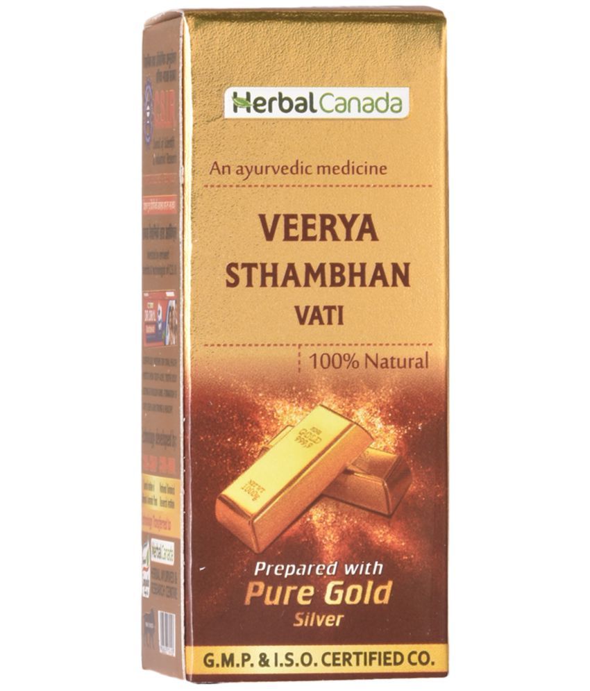     			Herbal Canada Virya Stambhan Vati Gold Tablet 50 no.s Pack Of 1