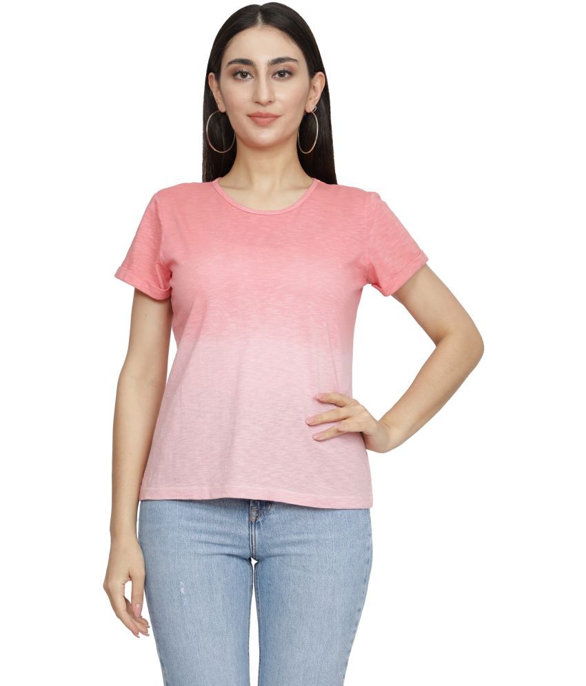     			NUEVOSDAMAS Pink Blend Shirt - Single