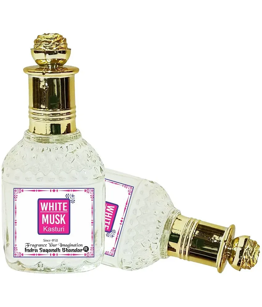 INDRA SUGANDH BHANDAR White Kasturi Musk Attar For Men Women