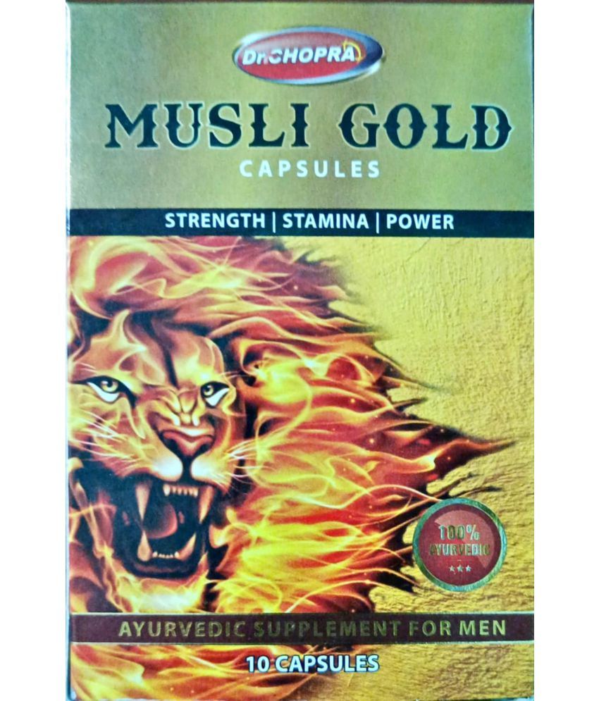     			Dr chopra Musli Gold Capsules Pack of 3