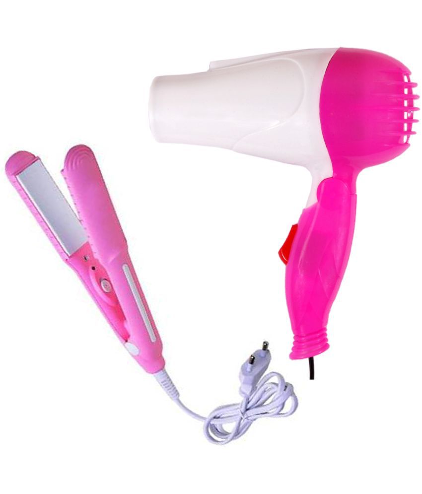 Lenon LE 1290 Hair Dryer and 8006 Hair straightener combo (Pink) - Buy  Lenon LE 1290 Hair Dryer and 8006 Hair straightener combo (Pink) Online at  Best Prices in India on Snapdeal