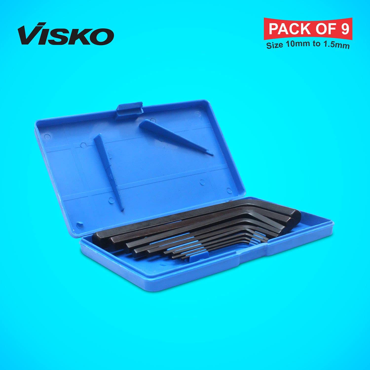 VISKO 702 AllenKey Set  (Pack of 9)
