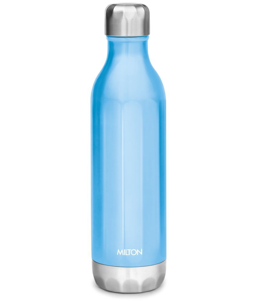     			Milton Bliss 900 Thermosteel 24 Hours Hot and Cold Water Bottle, 820 ml, Blue