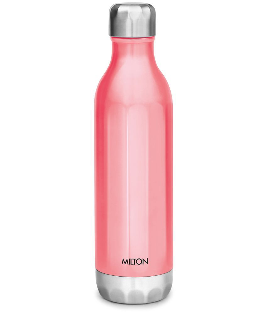     			Milton Bliss 900 Thermosteel 24 Hours Hot and Cold Water Bottle, 820 ml, Pink