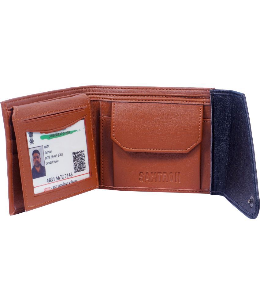     			samtroh - PU Multicolor Men's Regular Wallet ( Pack of 1 )