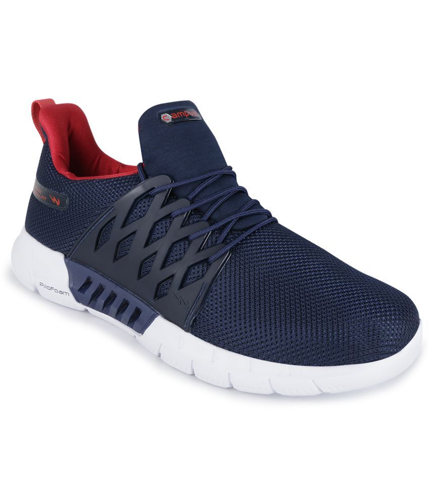     			Campus Belgium Plus Navy Running Shoes