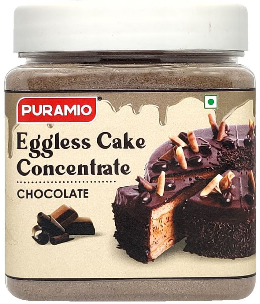 PURAMIO EGGLESS Cake Concentrate- Chocolate (For Chocolate & Plum Cake) 250 g