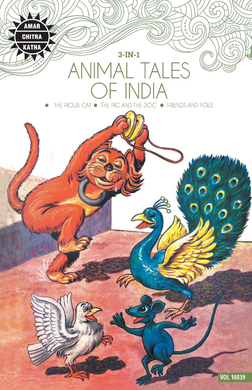     			Animal Tales of India: 3 in 1 (Amar Chitra Katha) Paperback 1 January 2010 by Anant Pai 