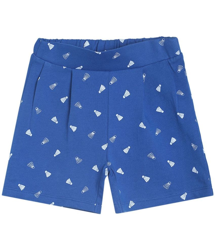     			MINI KLUB Baby Girls Cotton Shorts ( Navy )