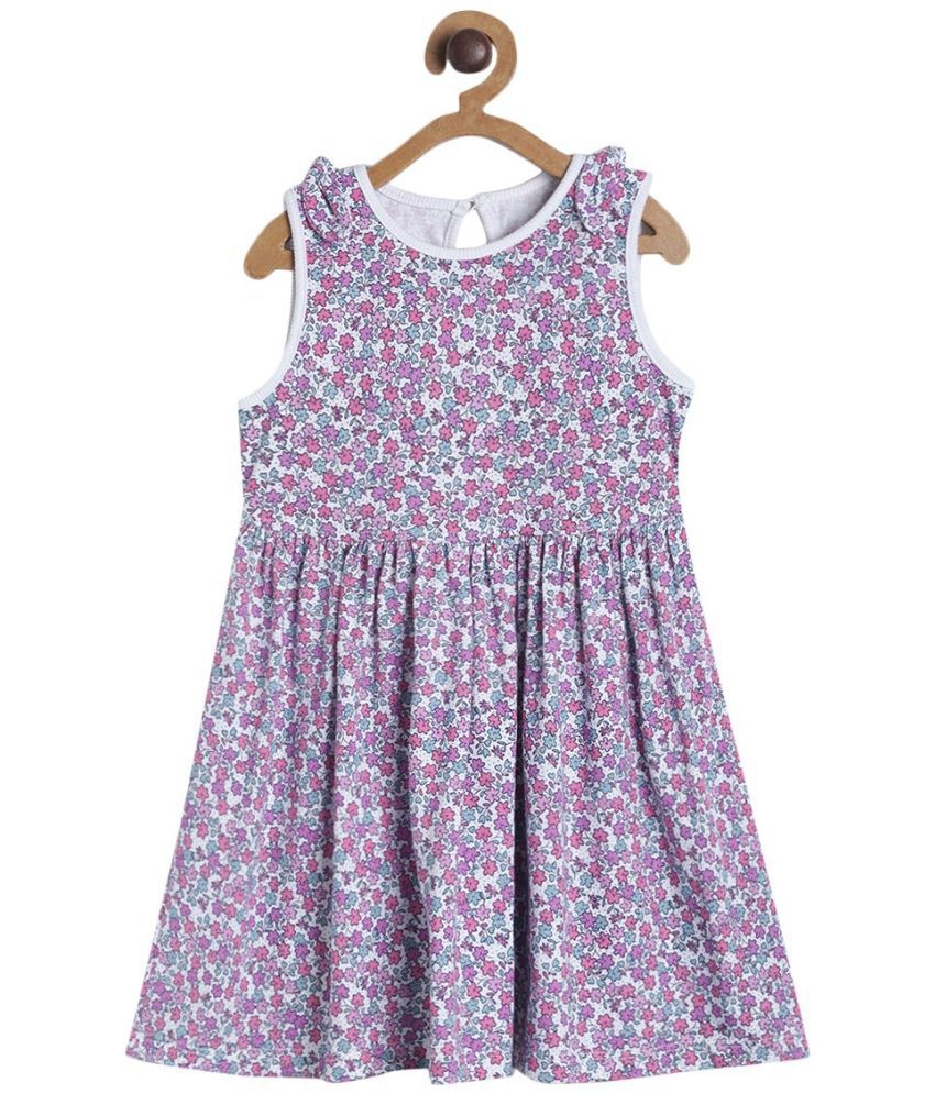     			MINI KLUB - 100% Cotton Multicolor Baby Girl Dress ( Pack of 1 )