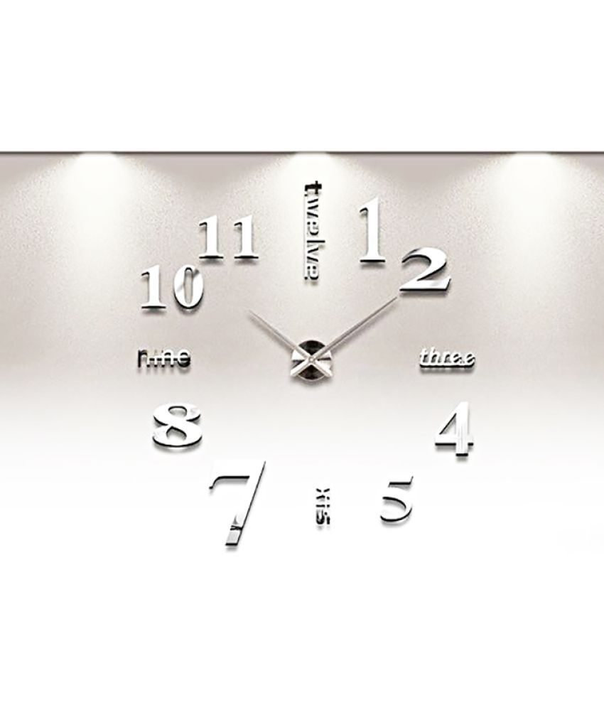     			Shopper52 Circular Analog Wall Clock ( 30 x 30 cm )