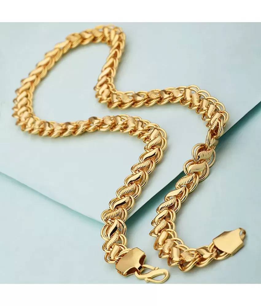 Gold Plated 3 Layer Matar Mala Chain Necklace for Women: Buy Gold Plated 3  Layer Matar Mala Chain Necklace for Women Online in India on Snapdeal