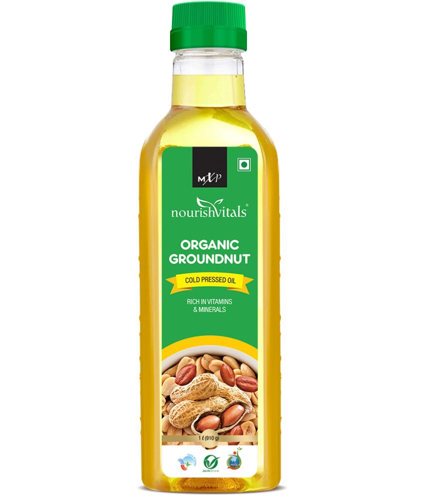 NourishVitals Groundnut Oil 1 L