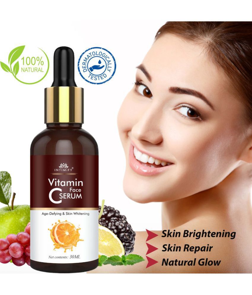     			Intimify Vitamin C Face Serum for Skin Brightening, Anti Ageing, Skin Repair and Pigmentation Face Serum 30 mL