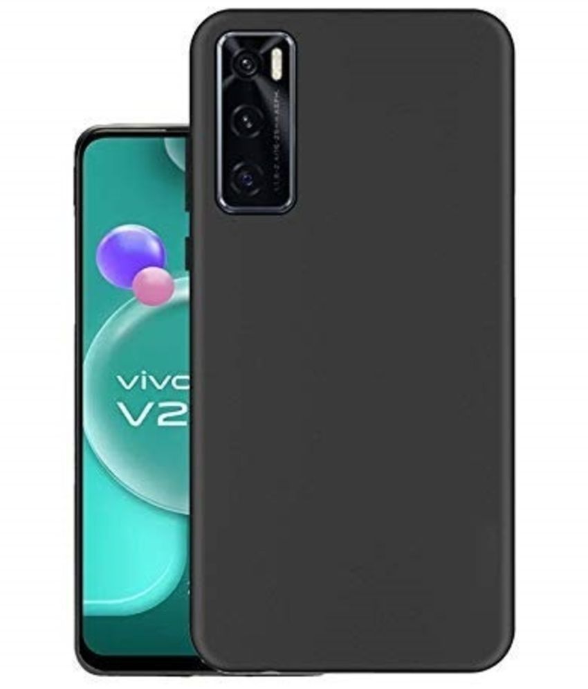     			Spectacular Ace Black Plain Cases For Vivo V20 SE - Pack of 1