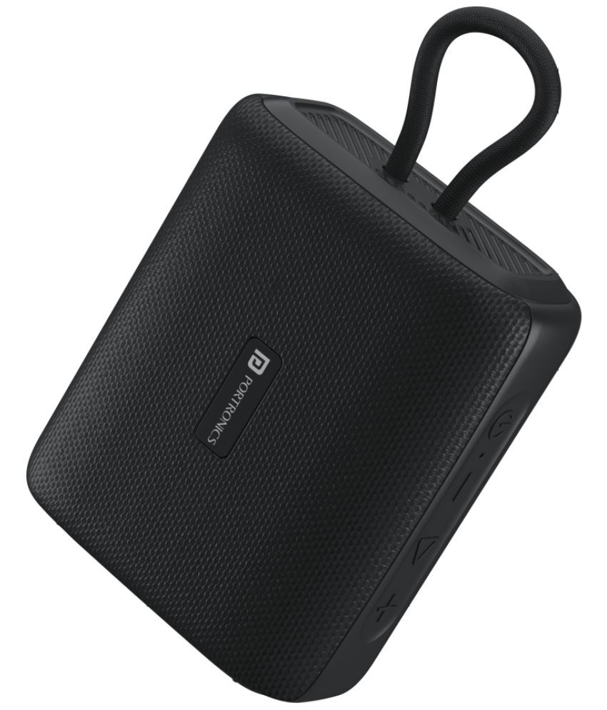     			Portronics Buzz:5W Portable Bluetooth Speaker ,Black (POR 1430)
