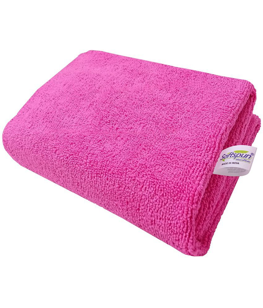     			SOFTSPUN Single Gym Towel Pink