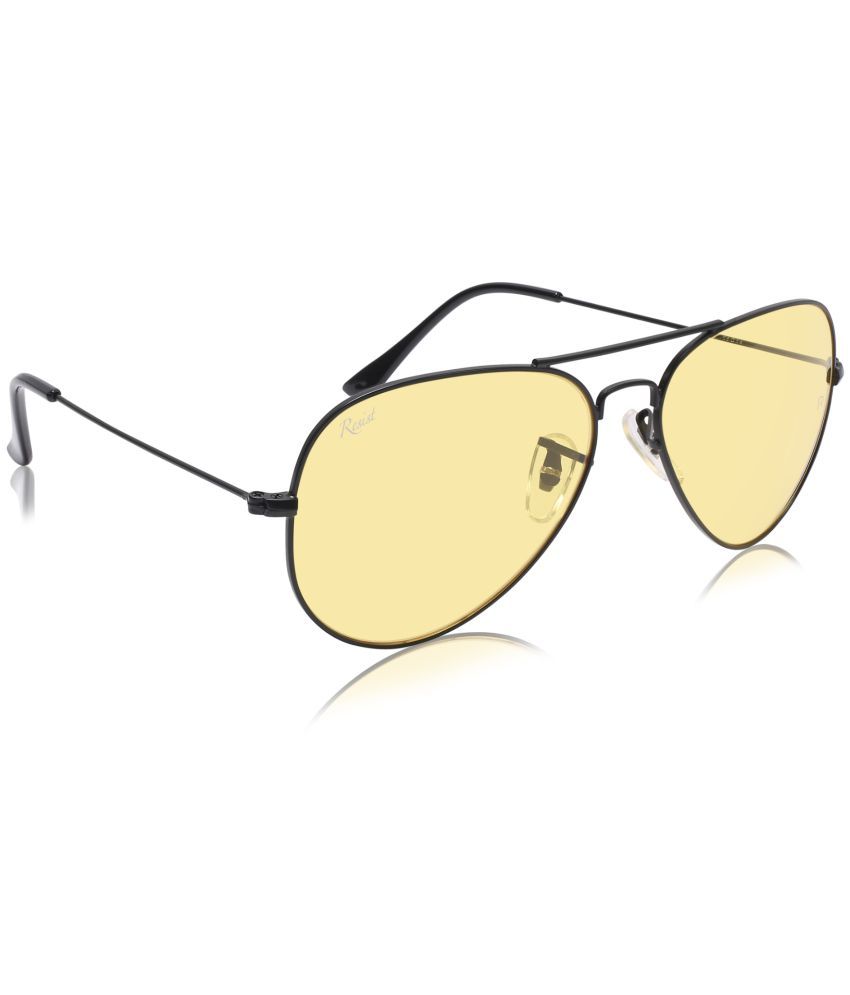     			RESIST EYEWEAR - Yellow Pilot Sunglasses Pack of 1