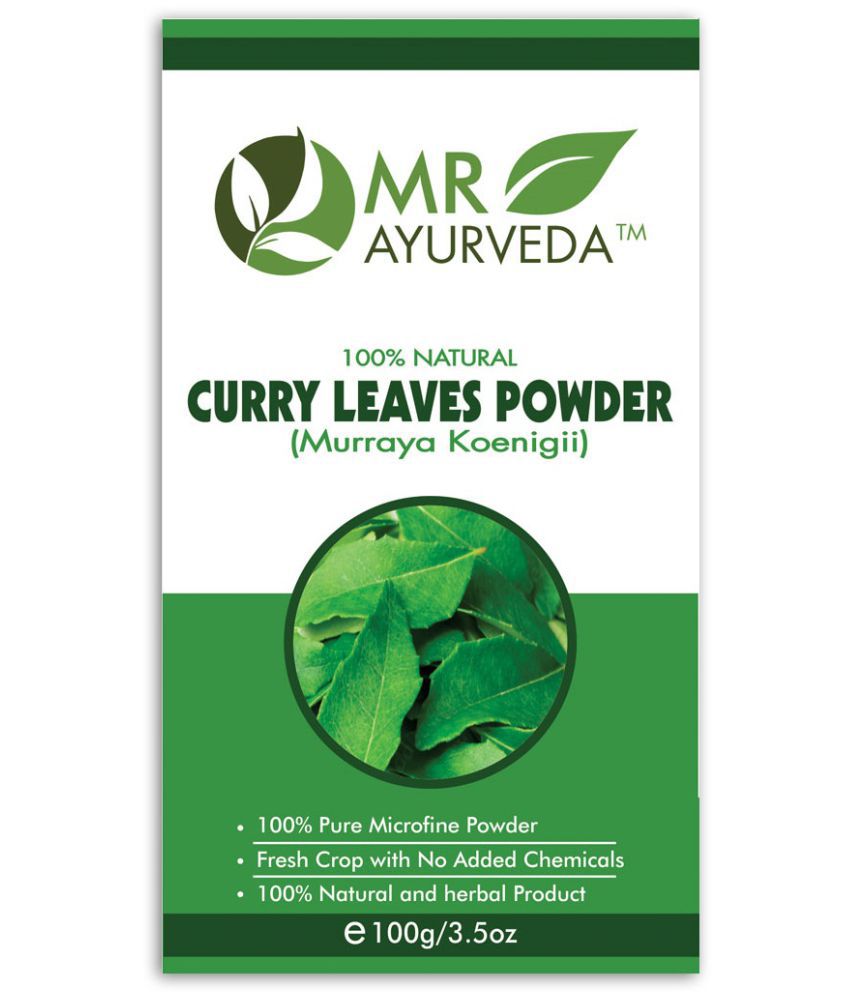     			MR Ayurveda Curry Leaves Powder | Skin & Hair Care Hair Scalp Treatment 100 g