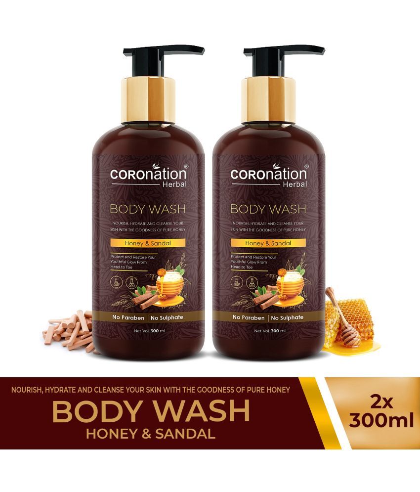     			coronation herbal  Honey and Sandal  Body Wash 600 mL