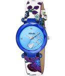 Mikado Leather Round Womens Watch