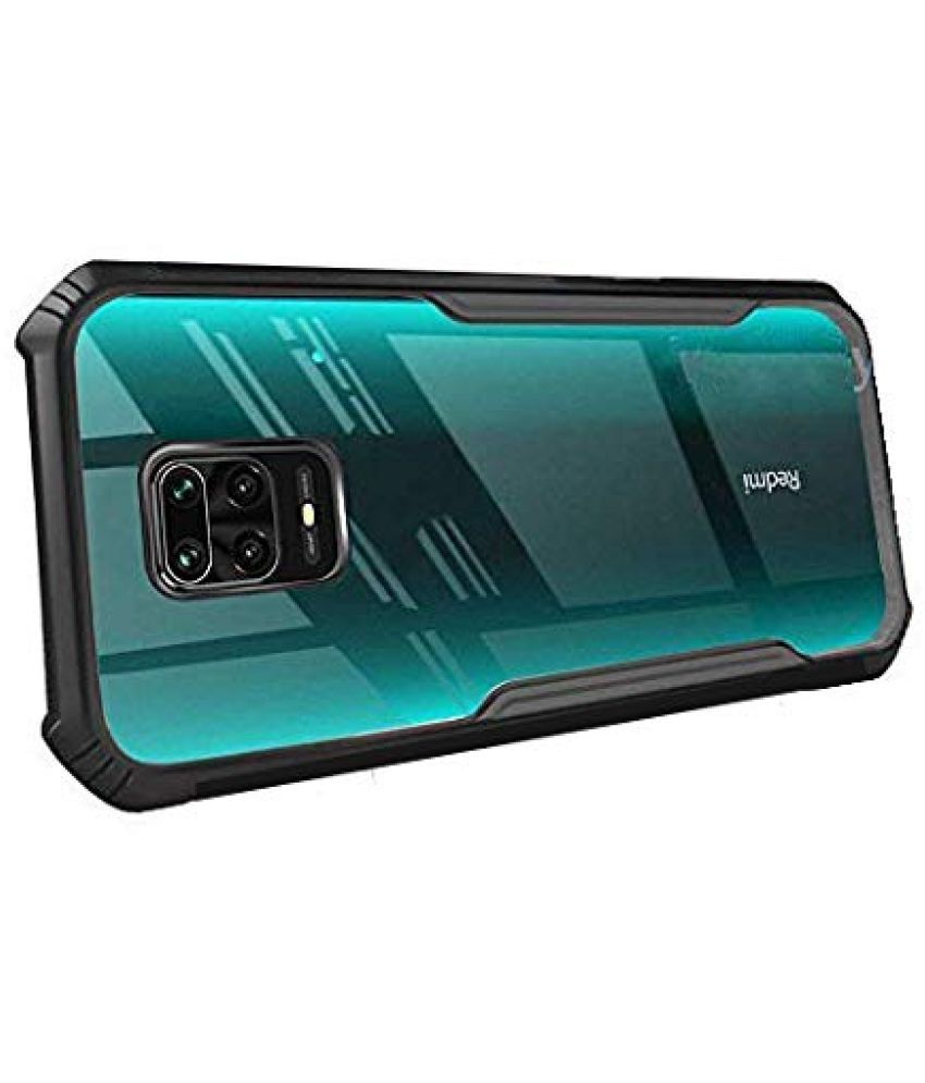     			KOVADO Black Hybrid Covers For Xiaomi Redmi Note 9 Pro -