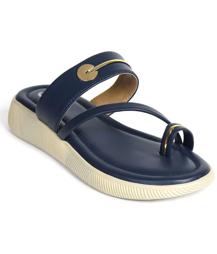     			Ajanta - Blue Women's Slip On Heels