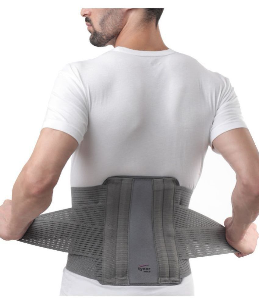     			Tynor Contoured L.S. Support, Grey, 1 Unit Abdominal Support 2XL
