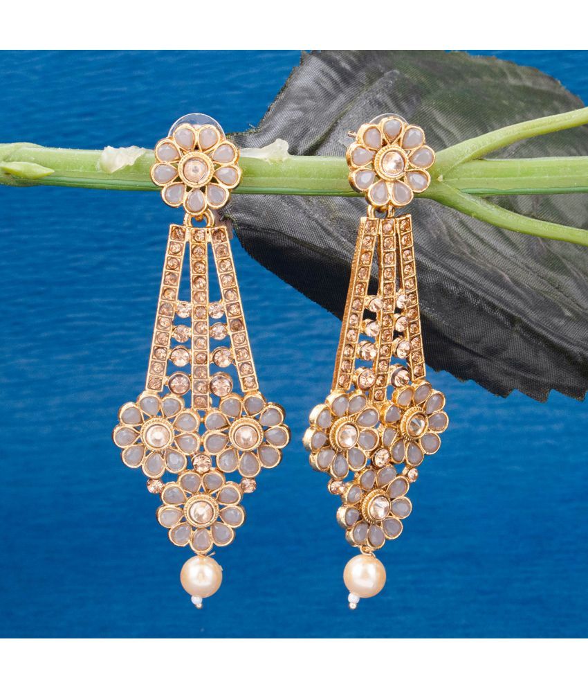     			Sukkhi Enchanting Gold Plated Drop Earring For Women