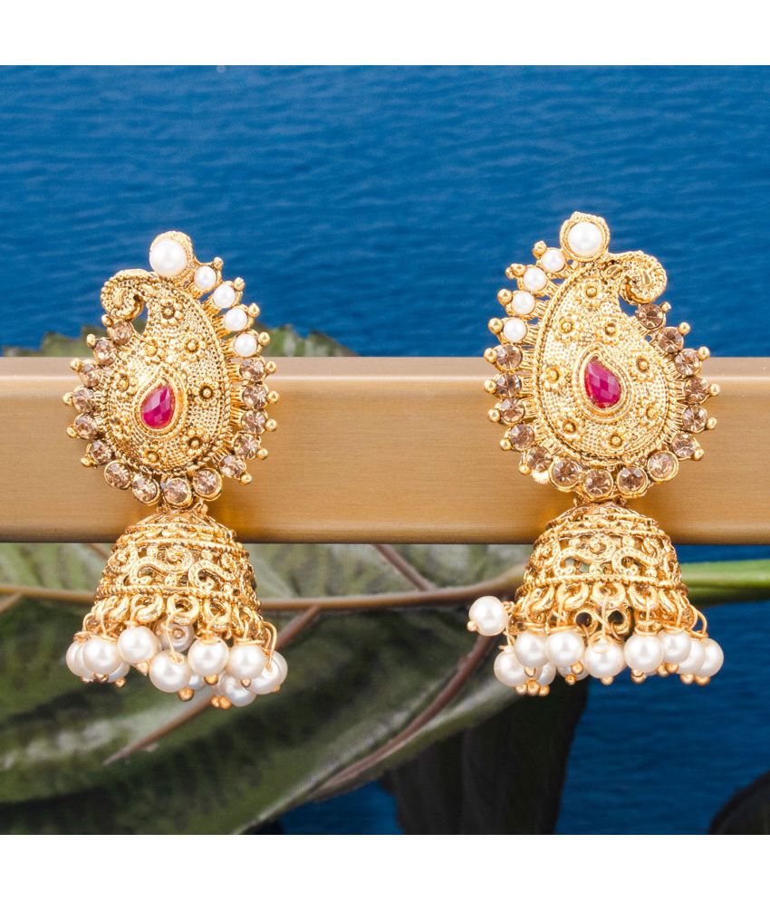     			Sukkhi Exquisite Gold Plated Jumaki Earring For Women