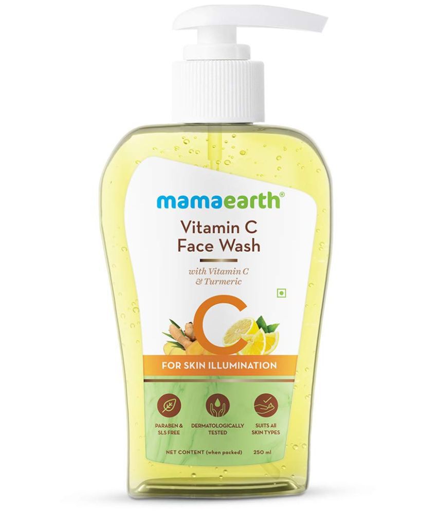     			Mamaearth Vitamin C Face Wash with Vitamin C and Turmeric for Skin Illumination - 250ml
