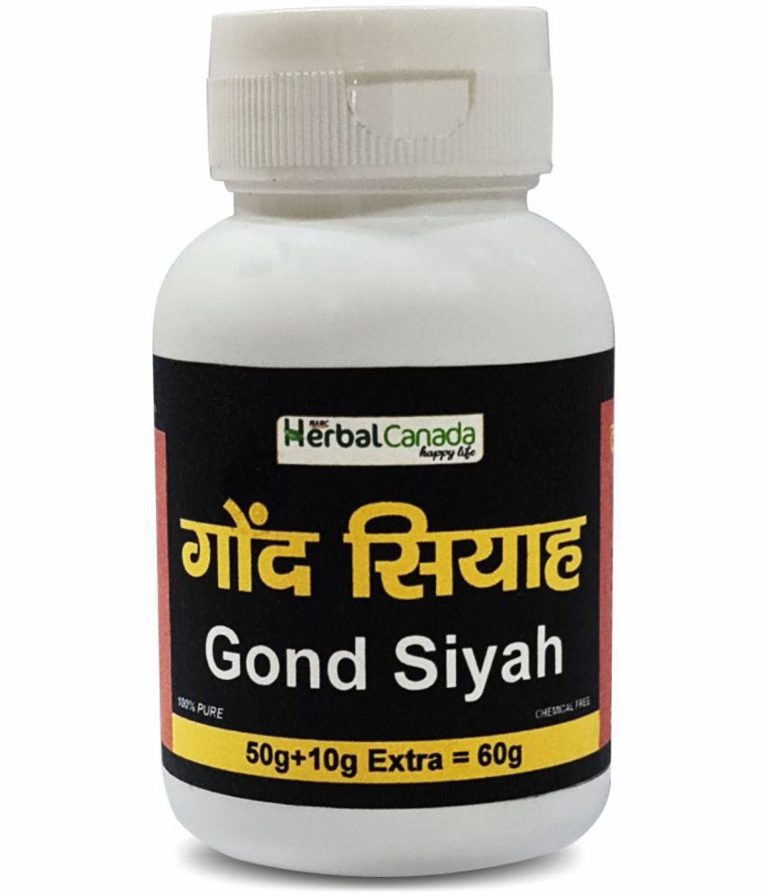 Harc Herbal Canada Gond Siyah (Kala Gond) - Pure & Natural Plant based product 60 gm