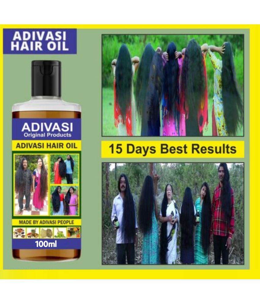     			swarnakesh ayurveda Adivasi orginal product adivasi hair oil - Volumizing Jojoba Oil 100 ml ( Pack of 1 )