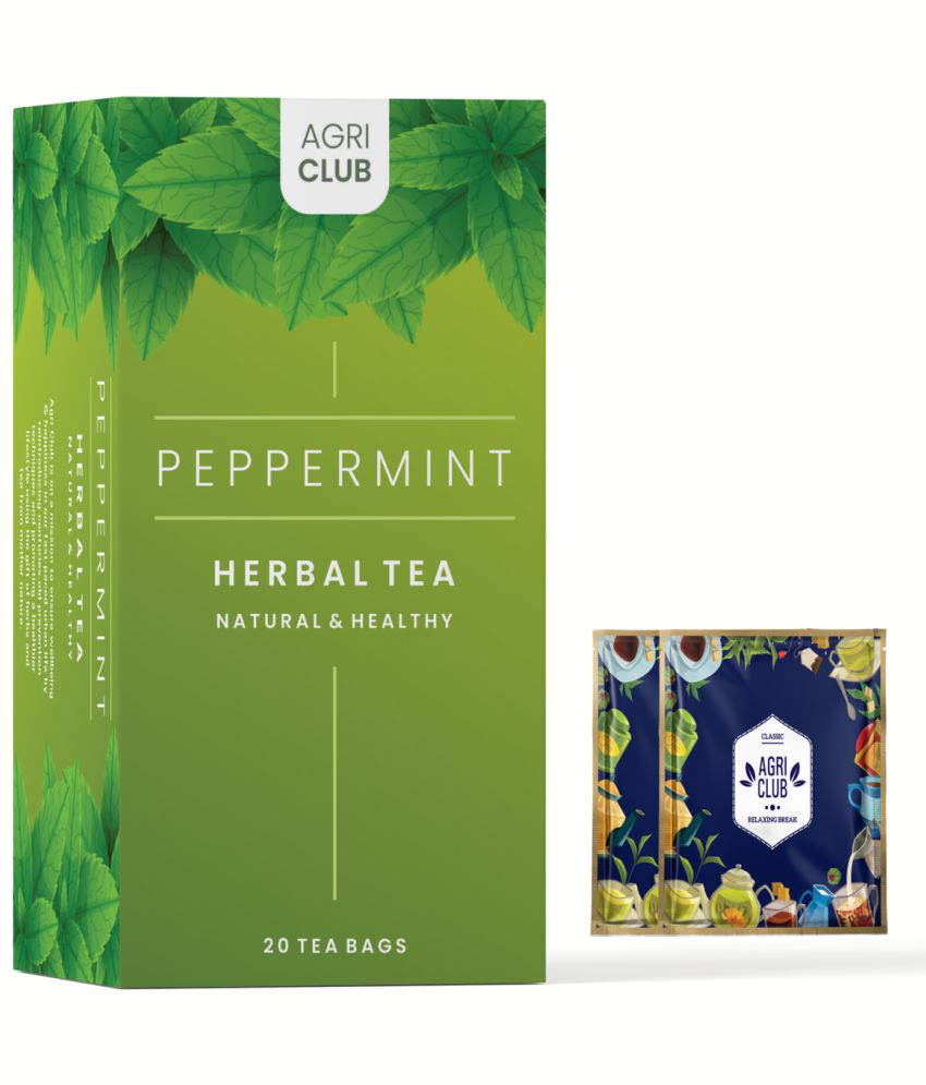     			AGRI CLUB Black & Herbal Tea Bags Peppermint Infusion Tea 20 no.s