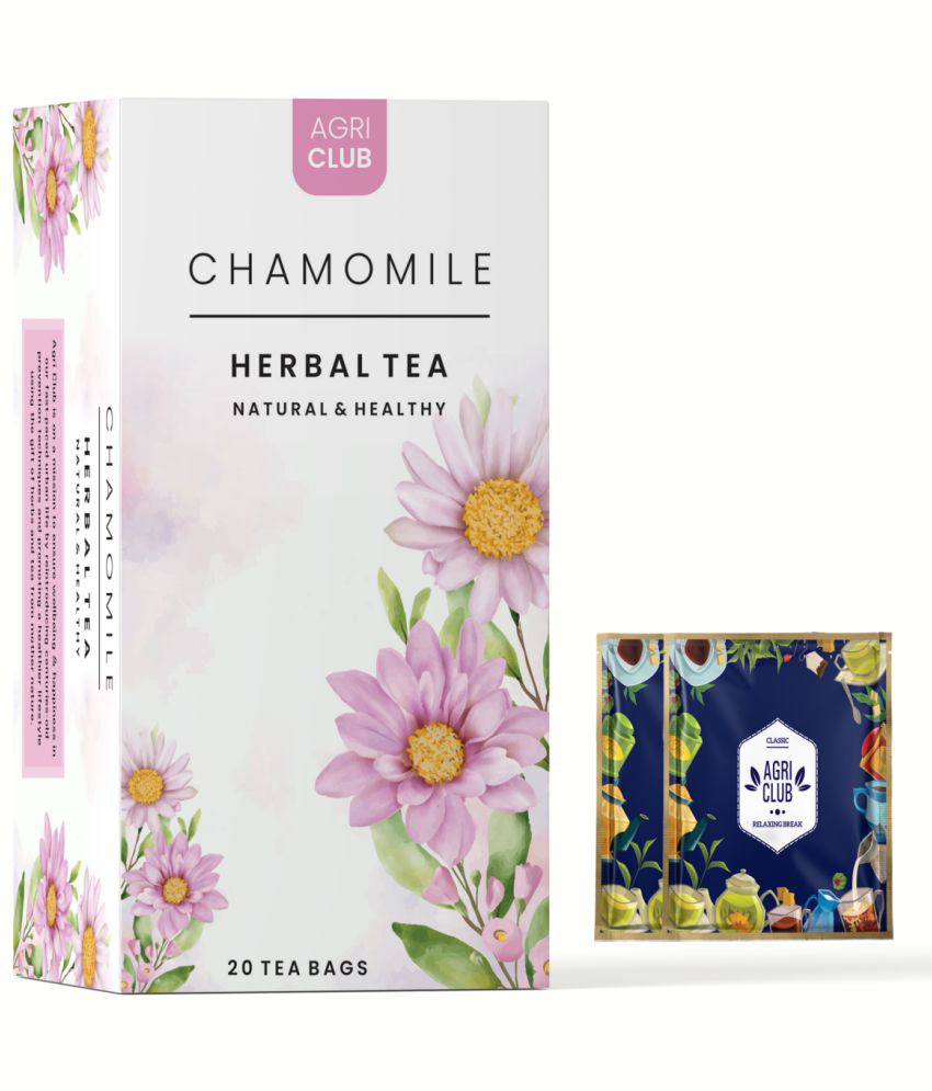     			AGRI CLUB Black & Herbal Tea Bags Chamomile Infusion Tea 20 no.s