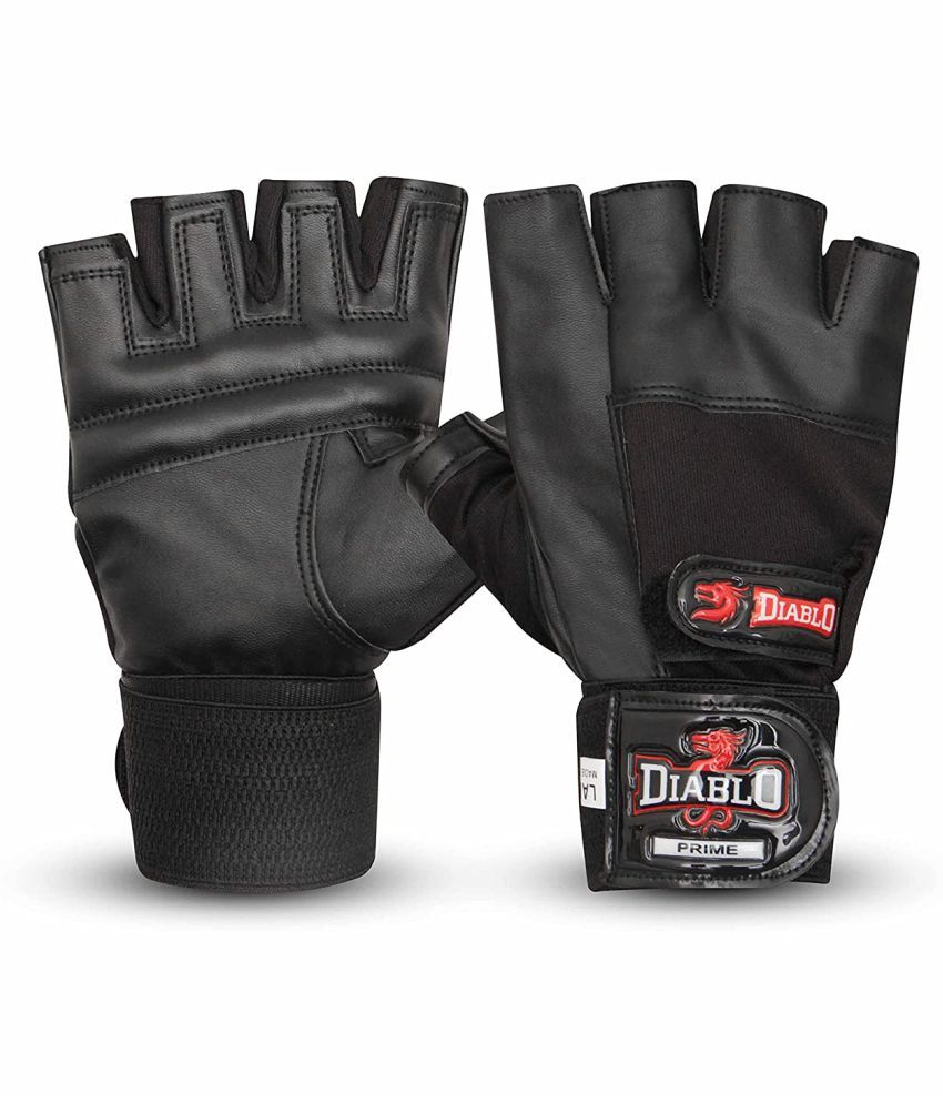     			Diablo Black Gym Gloves