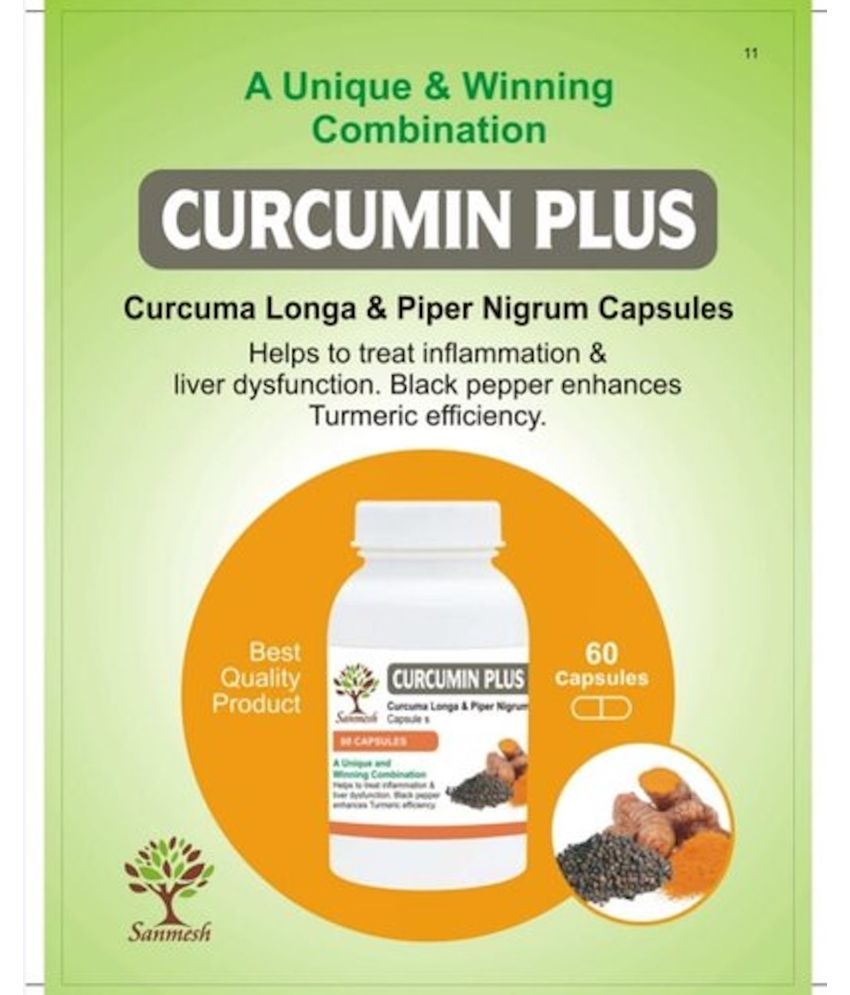     			SANMESH AYURVEDIC CURCUMIN PLUS 60 CAPSULES