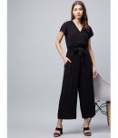 StyleStone Black Rayon Jumpsuit - Single