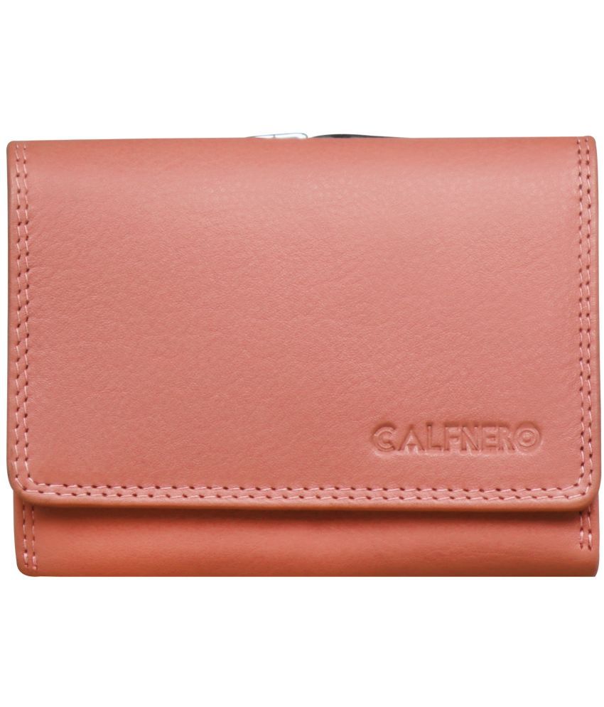     			Calfnero Light Pink Wallet