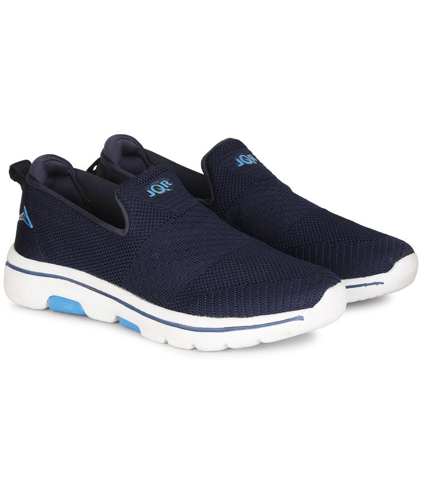     			JQR  Navy  Men's Sports Running Shoes