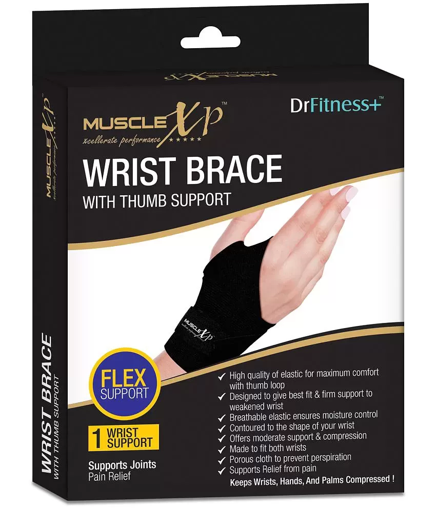 MuscleXP - Multi Color Fiber Wrist Wrap ( 1 Pair ): Buy Online at Best  Price on Snapdeal