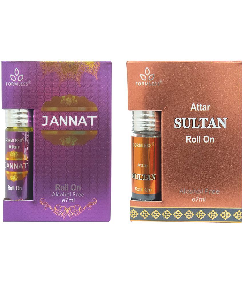     			Jannat 7ml Attar 1pc. and Sultan 7ml Attar 1pc.