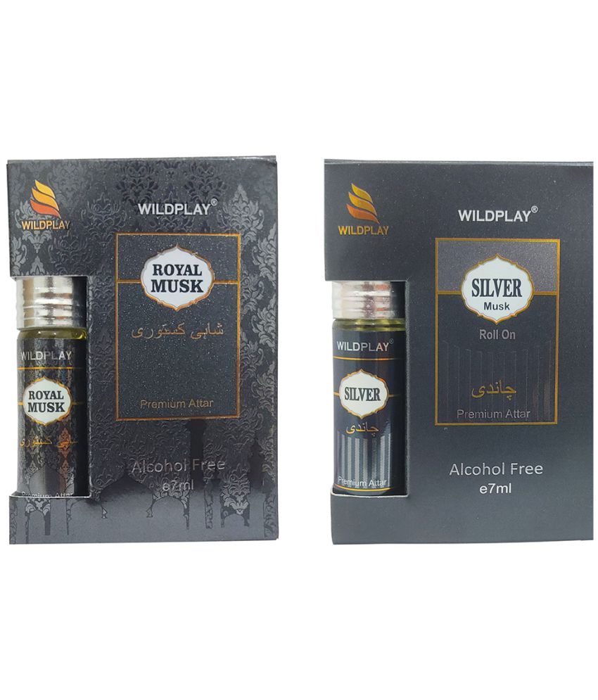     			Royal Musk 7ml Attar 1pc. and Silver Musk 7ml Attar 1pc.