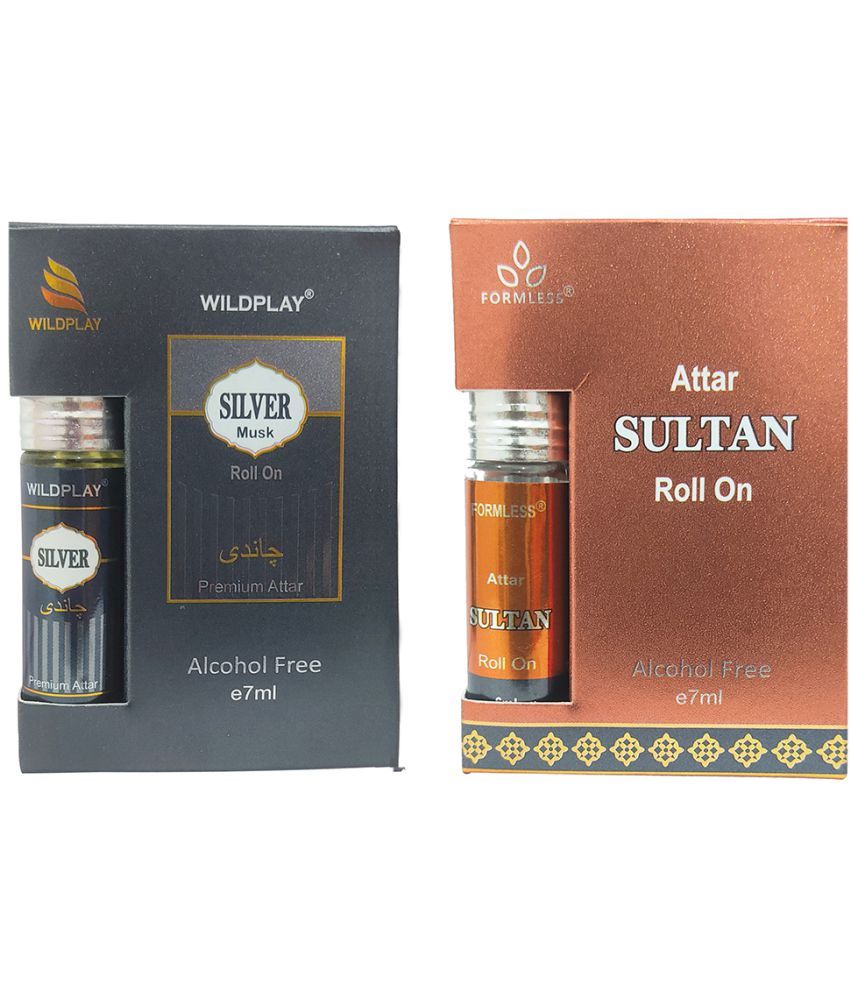     			Silver Musk 7ml Attar 1pc. and Sultan 7ml Attar 1pc.