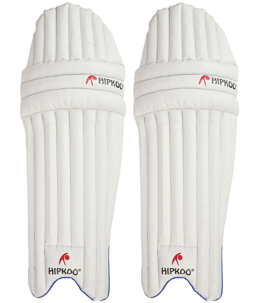     			Hipkoo Sports Pro Cricket Batting Pads, Leg Guards, Wide Low Density Foam, Regular for age Men, Sports, Outdoor Games (Can Be Used Both Left-Handed and Right-Handed Batsmen)