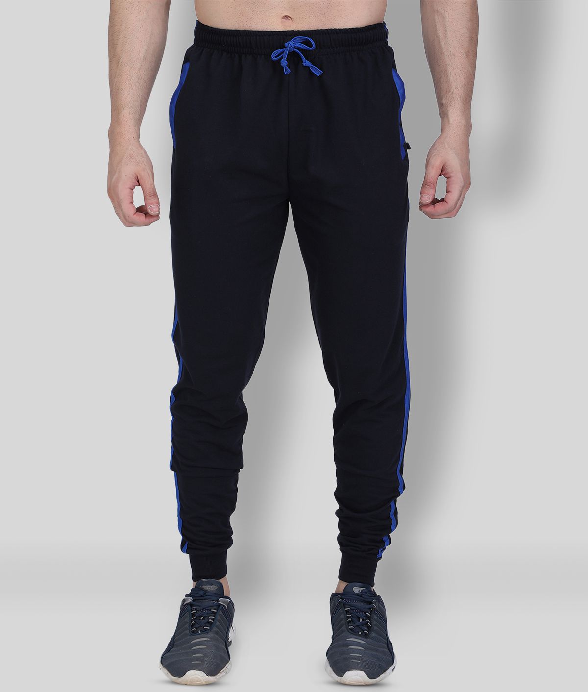     			Neo Garments - Blue Cotton Blend Men's Joggers ( Pack of 1 )