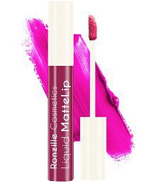 Ronzille Liquid Lipstick French Rose Pink 5 g